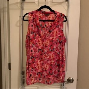 Sleeveless blouse Vince Camuto L Red/pink